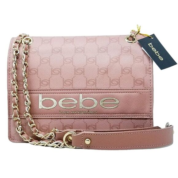 Bebe Pink Serena Crossbody/Shoulder Bag - Picture 1 of 12